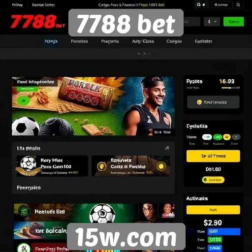 Avaliação das funcionalidades do site 7788 bet
